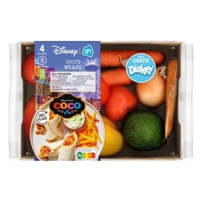 verspakket Disney coco's wraps