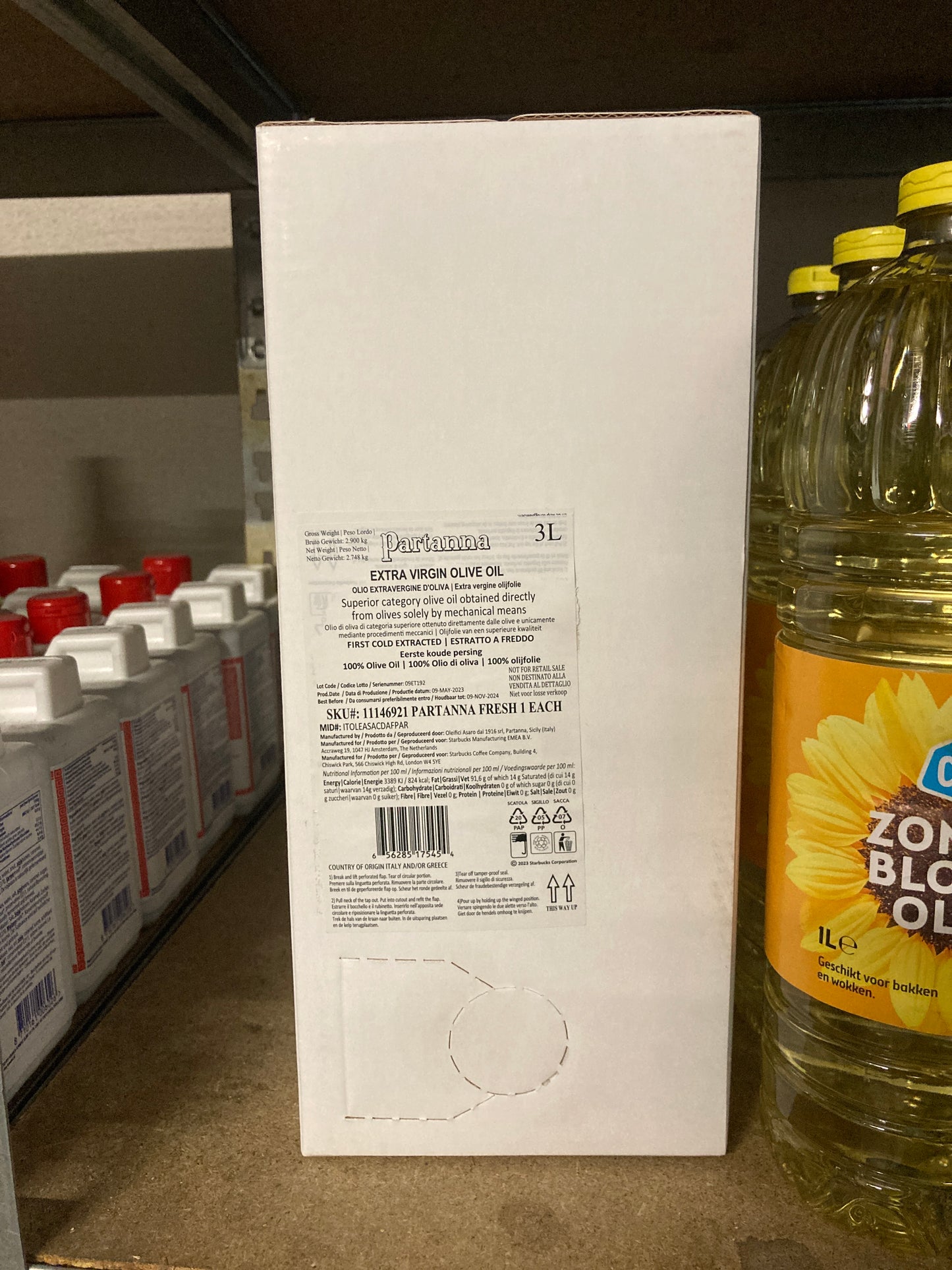 K31P04 olijfolie extra vierge 3L