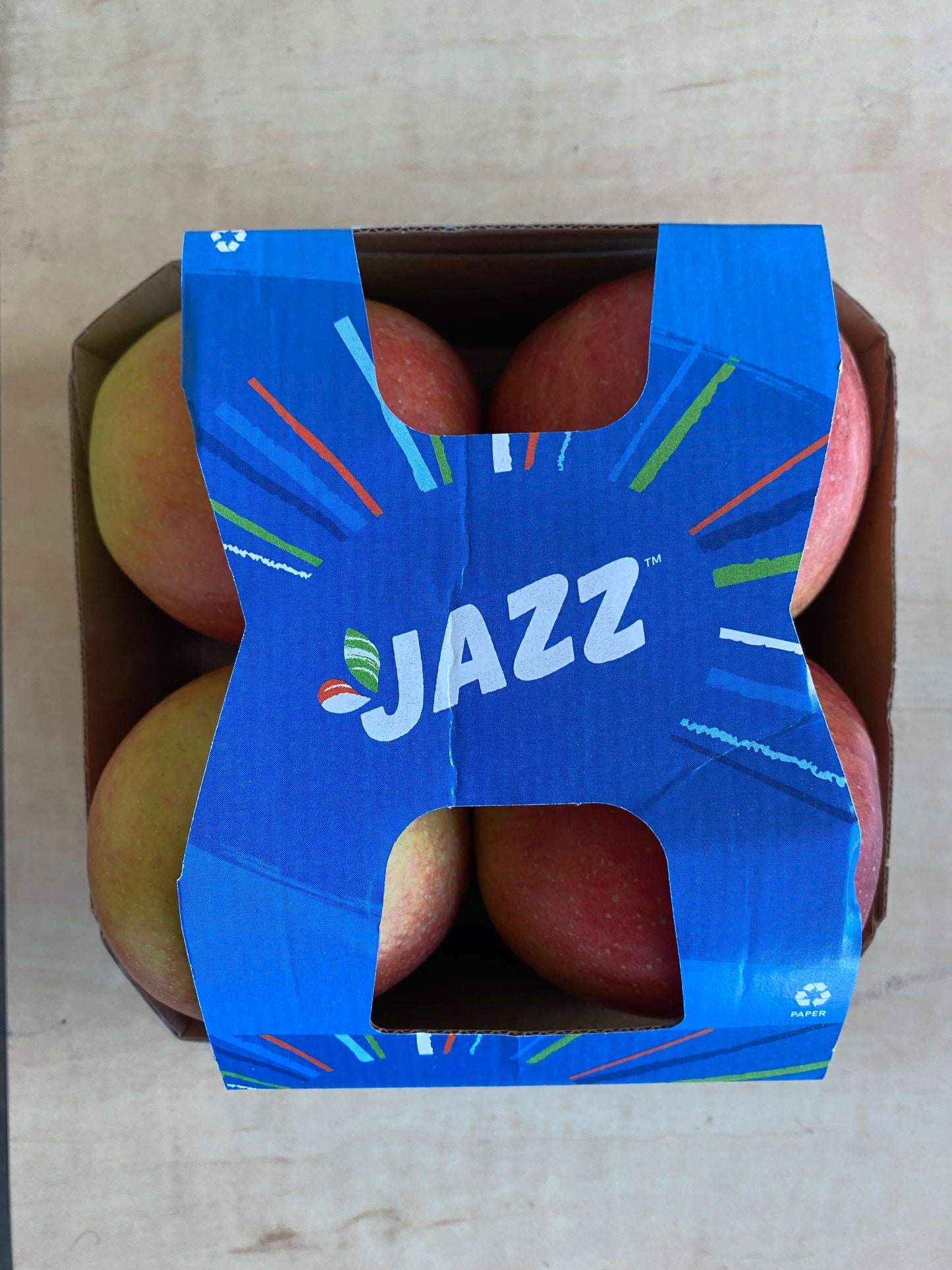 Appel, Jazz, 4st en ca. 750g per verpakking