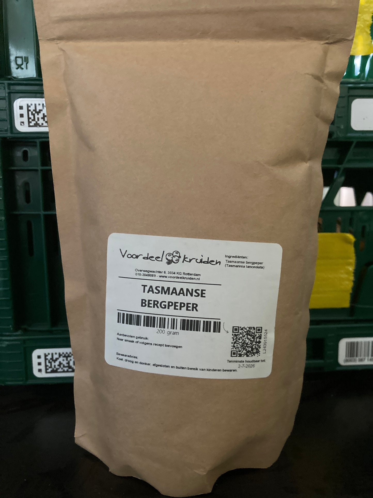 K44P02 tasmaanse bergpeper (per 200g)