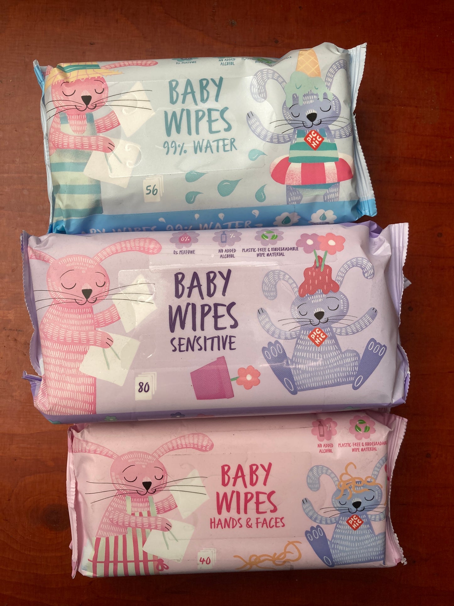 K47P03 babydoekjes (per 2)