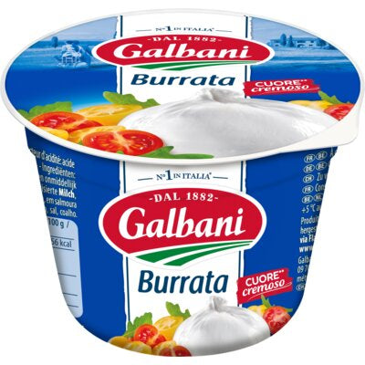 Kaas, Burrata, Galbani, ca. 150g per verpakking.