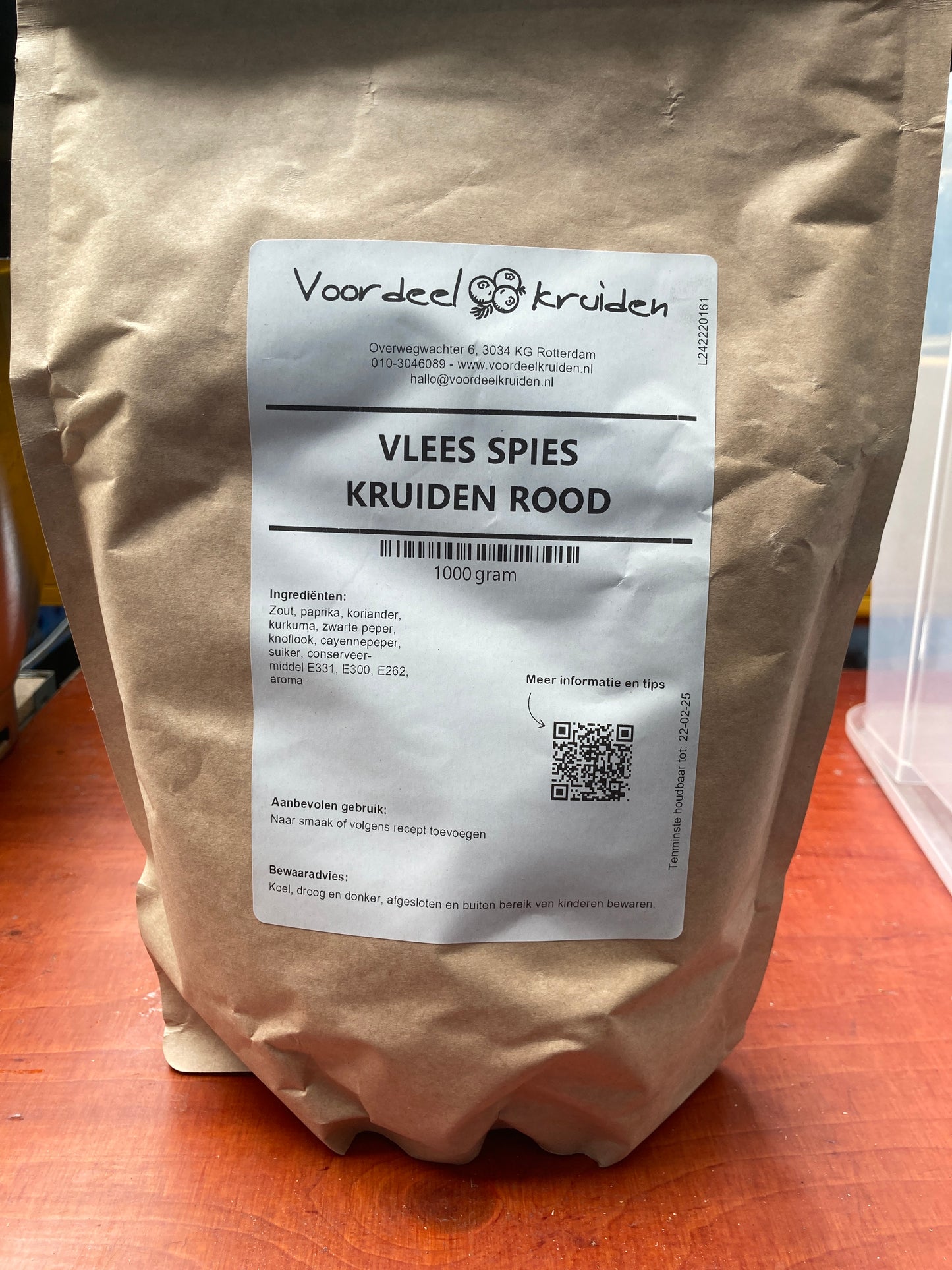 K44P02 vlees spies kruiden rood 1kg