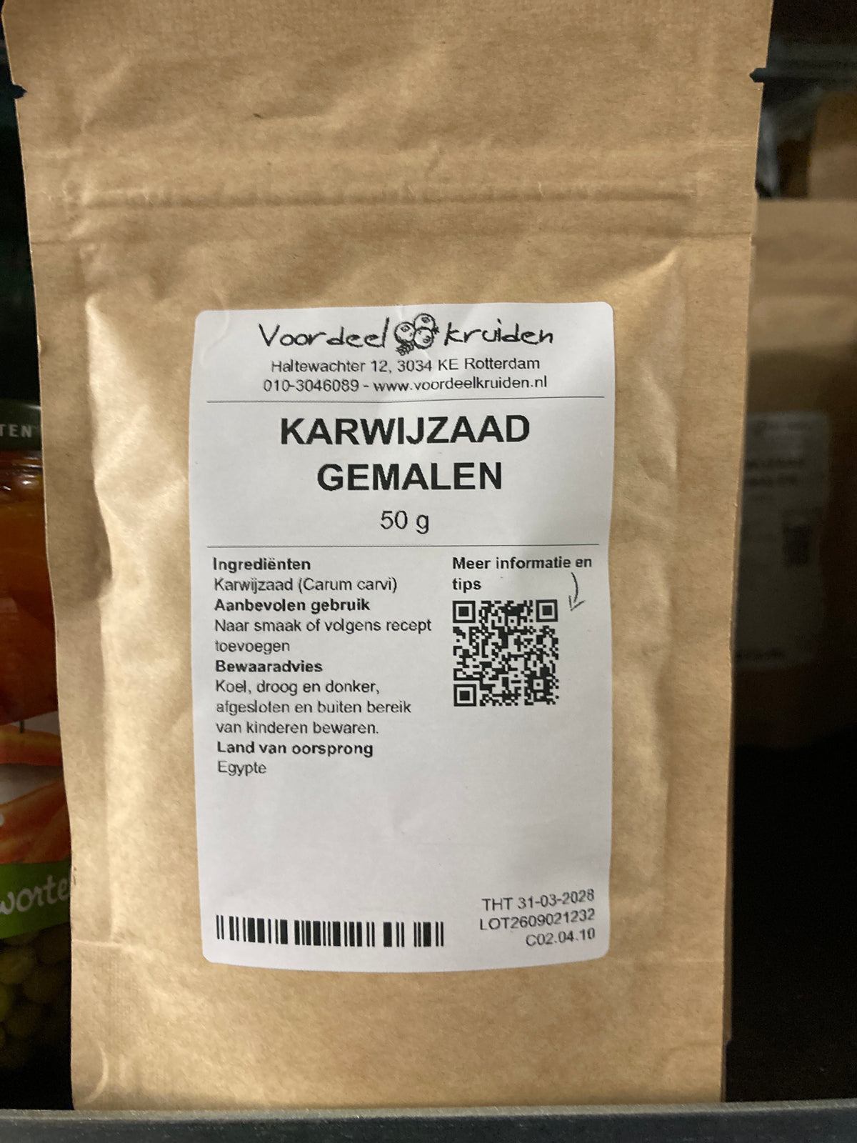 K37P02 Karwijzaad gemalen (per 50g)