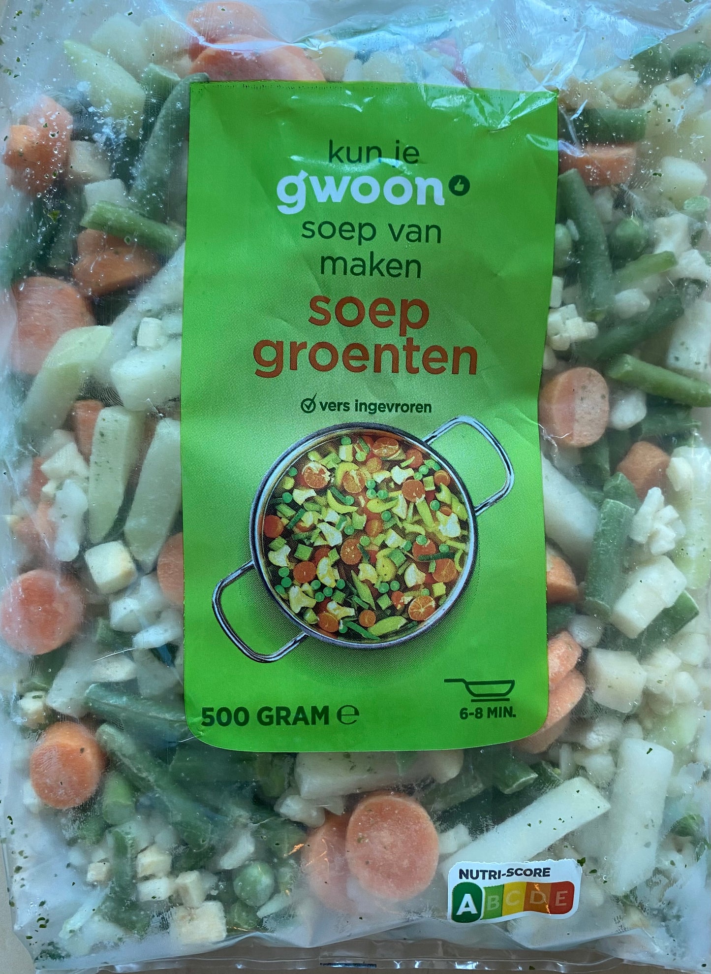 Groenten, Mix, Soepgroenten, Diepvries, per 3x ca. 500g