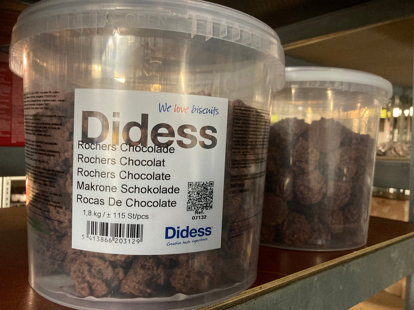 K55P03 kokos choco koekjes 1,8Kg