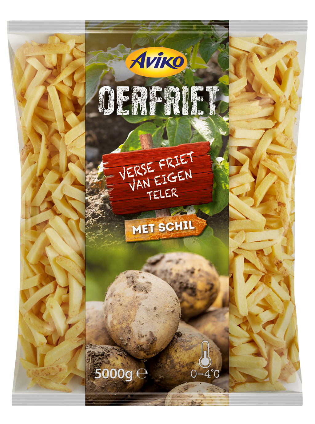 Oerfriet, met schil, 5kg