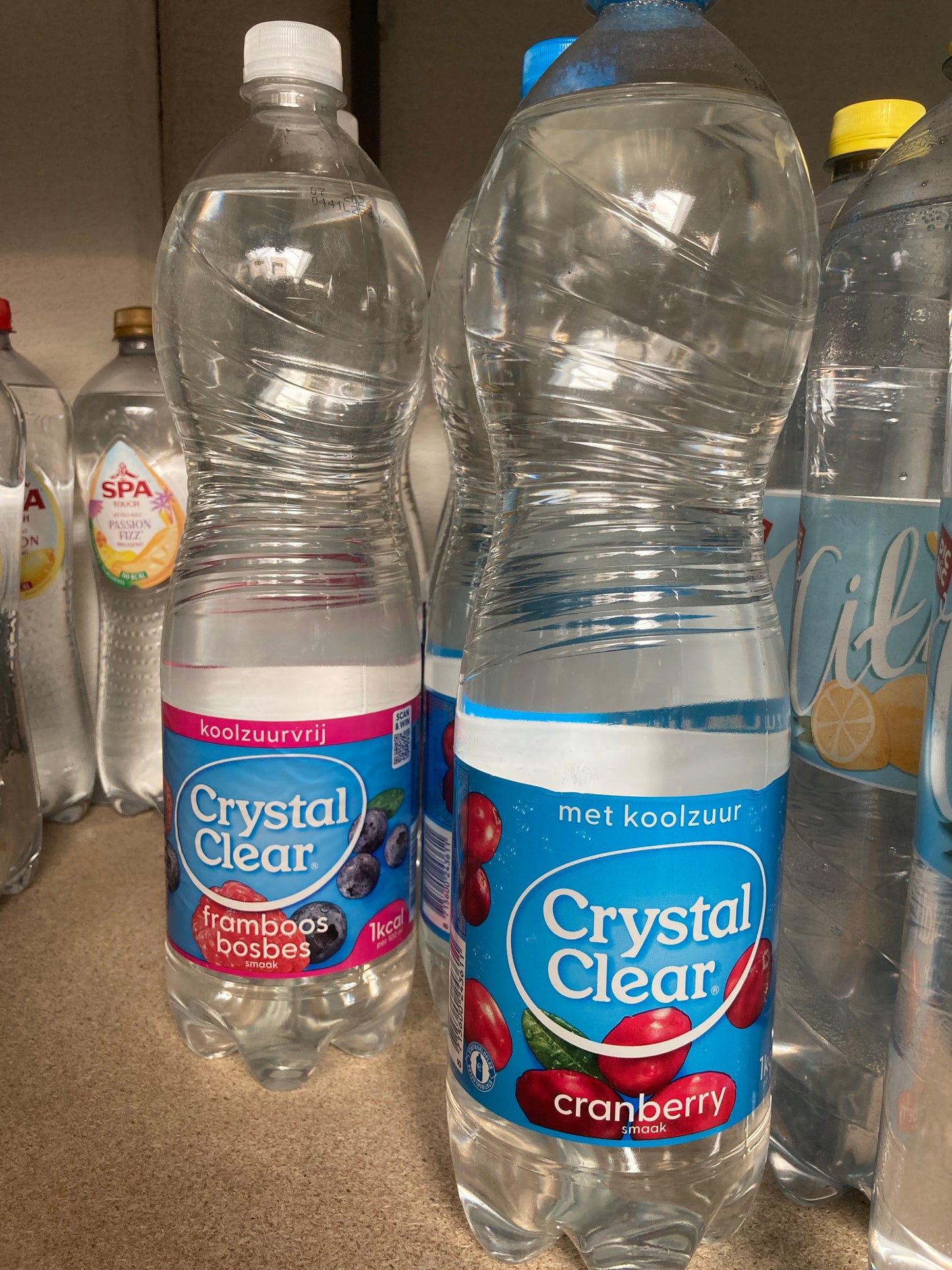 K10P02 Crystal Clear verschillende soorten / different flavours