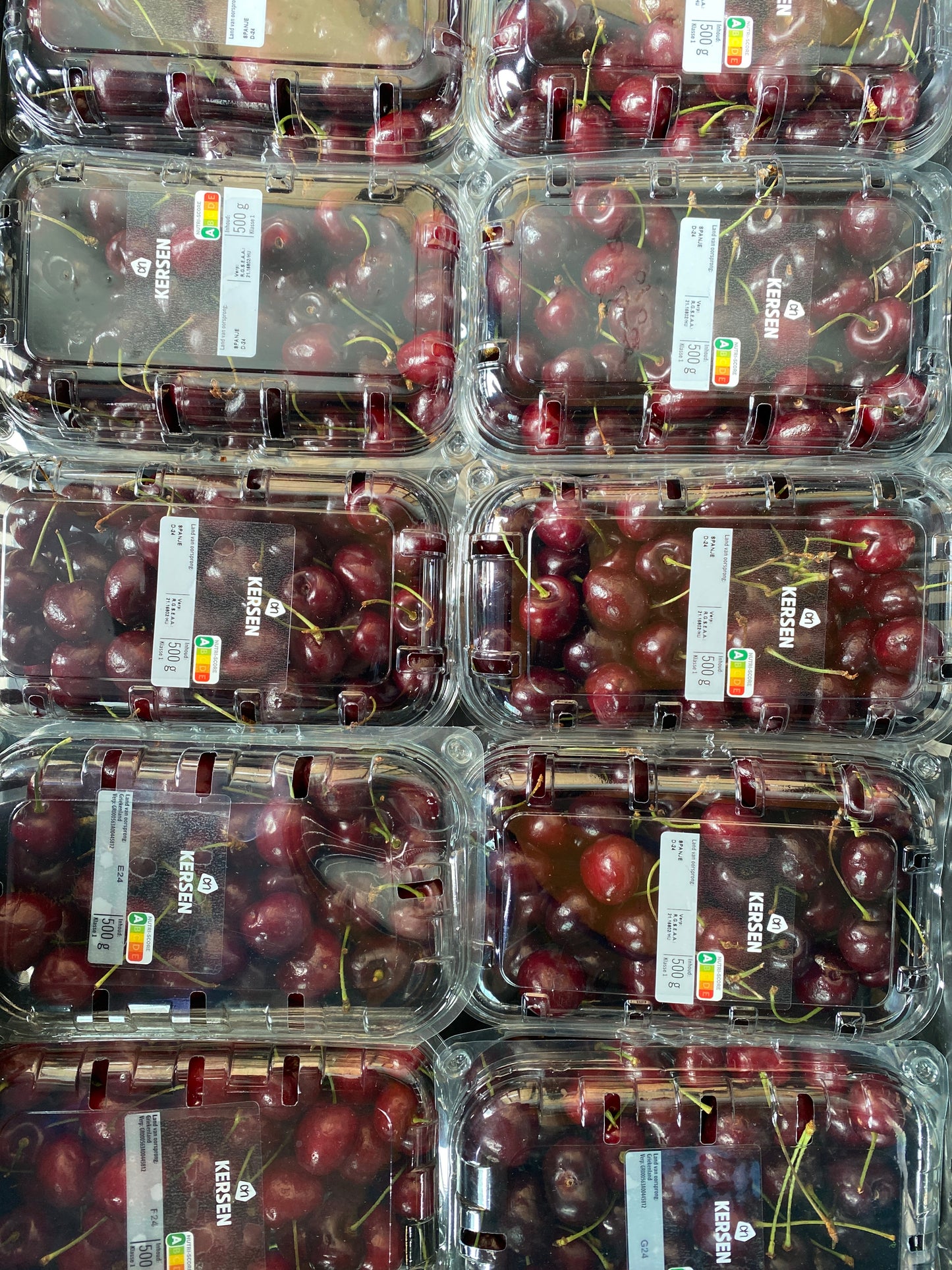 Kersen, ca. 500g per verpakking