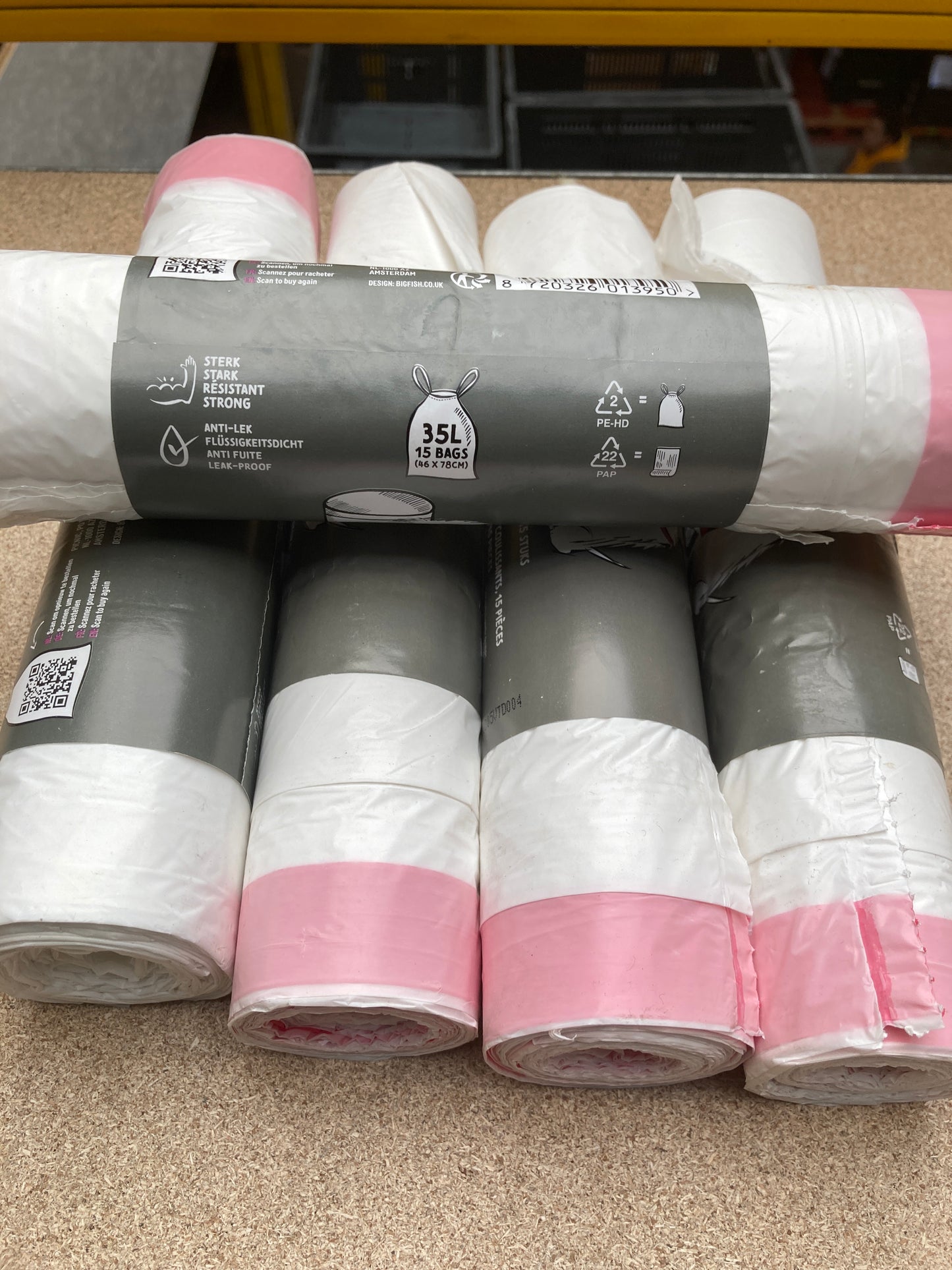 K42P04 vuilniszakken 15x35L