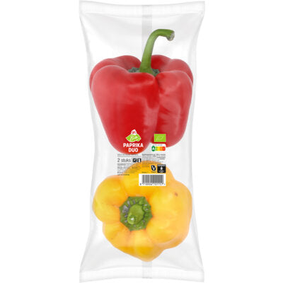 2 Paprika 2 stuks Ro/Ge per verpakking