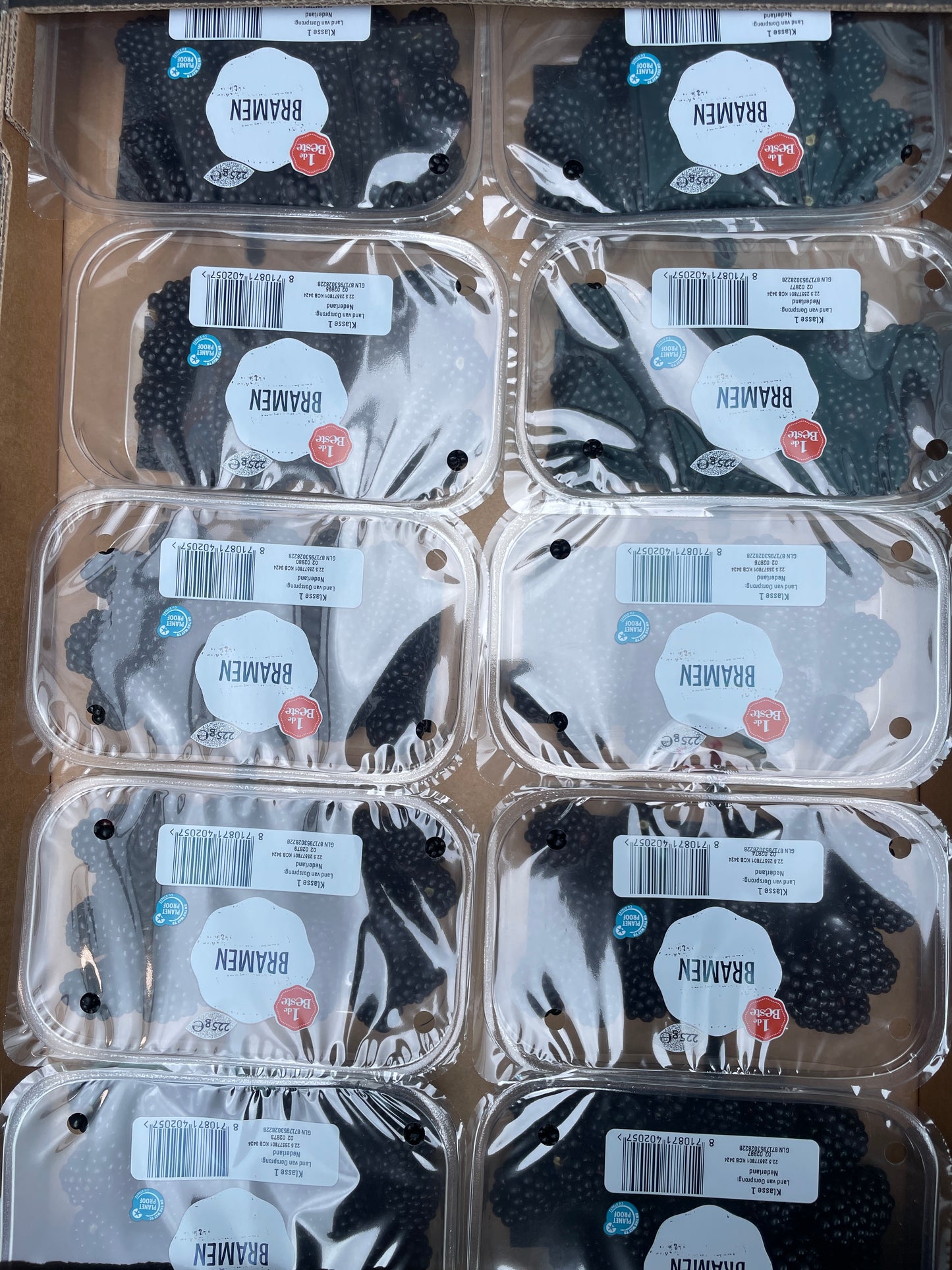 Bramen, 225g per bakje