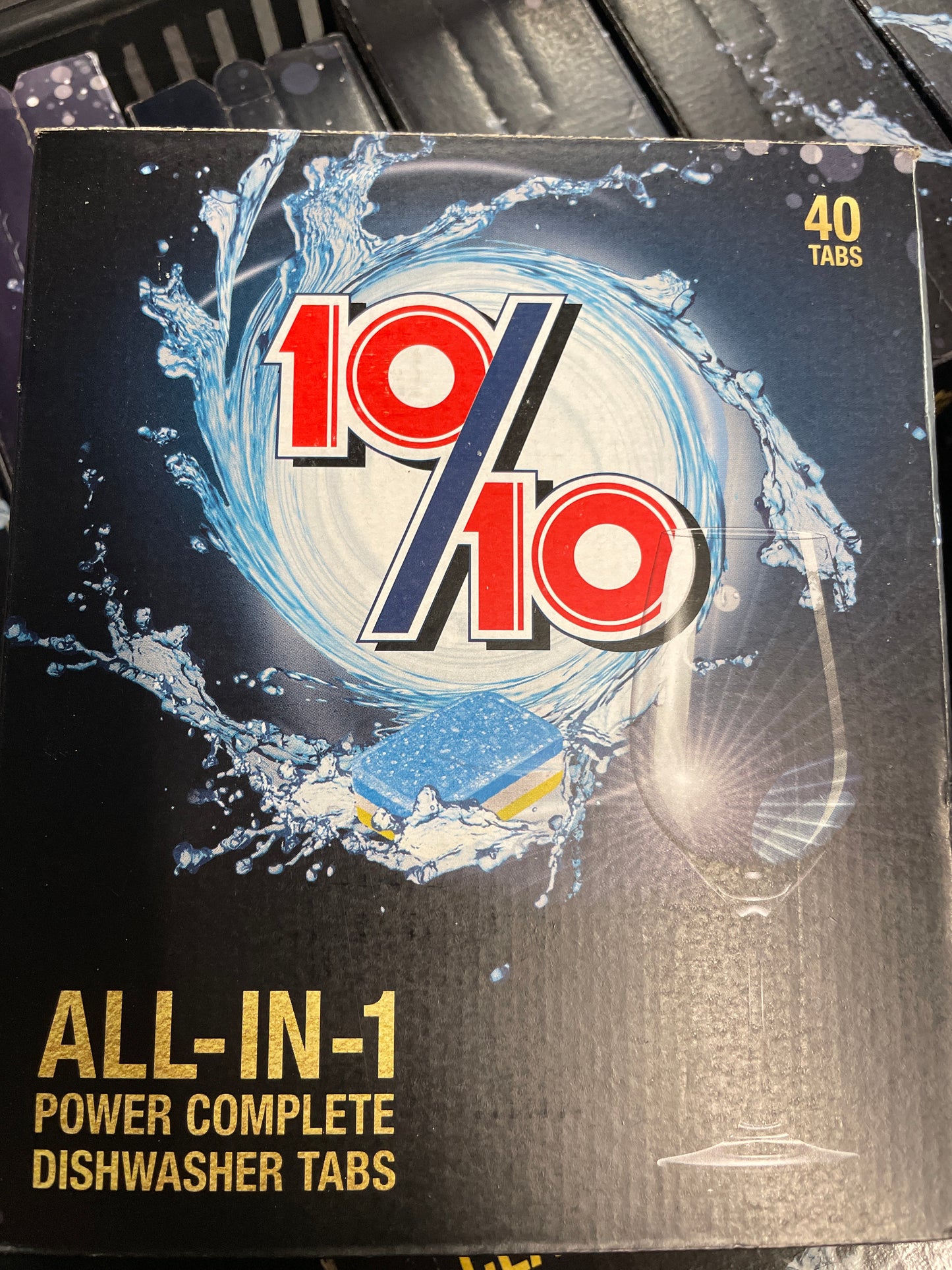 Vaatwassertabletten, 40 tabletten
