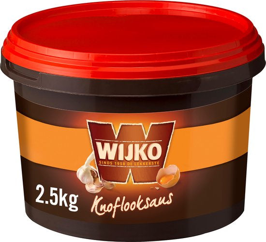 Knoflook saus, emmer 2,5 kg