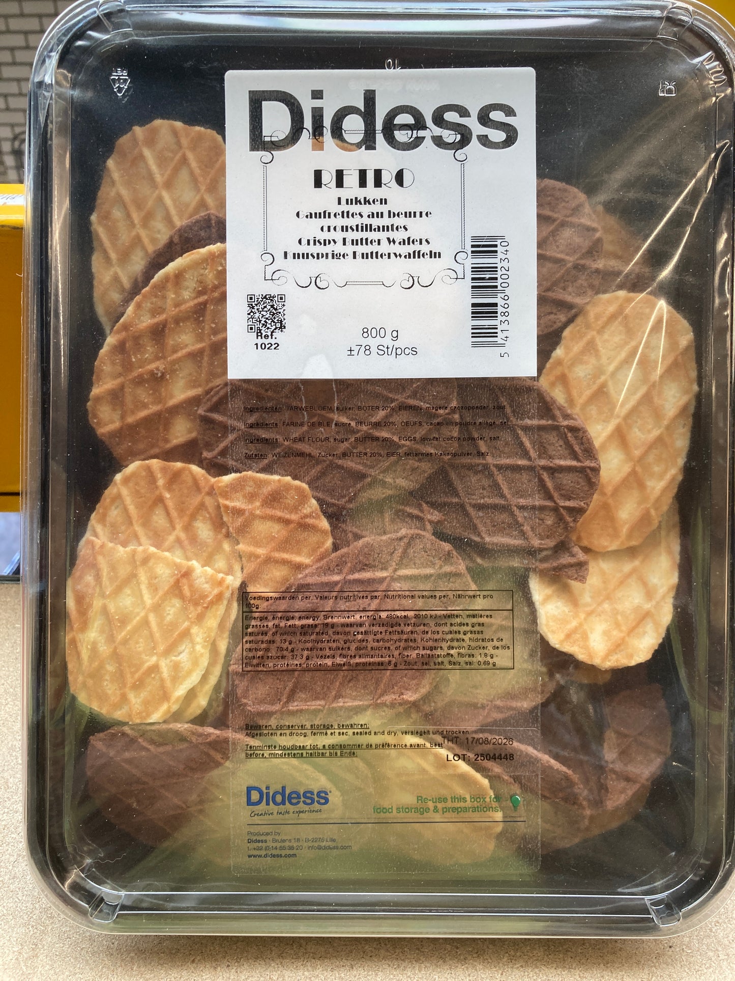 K56P02 wafeltjes