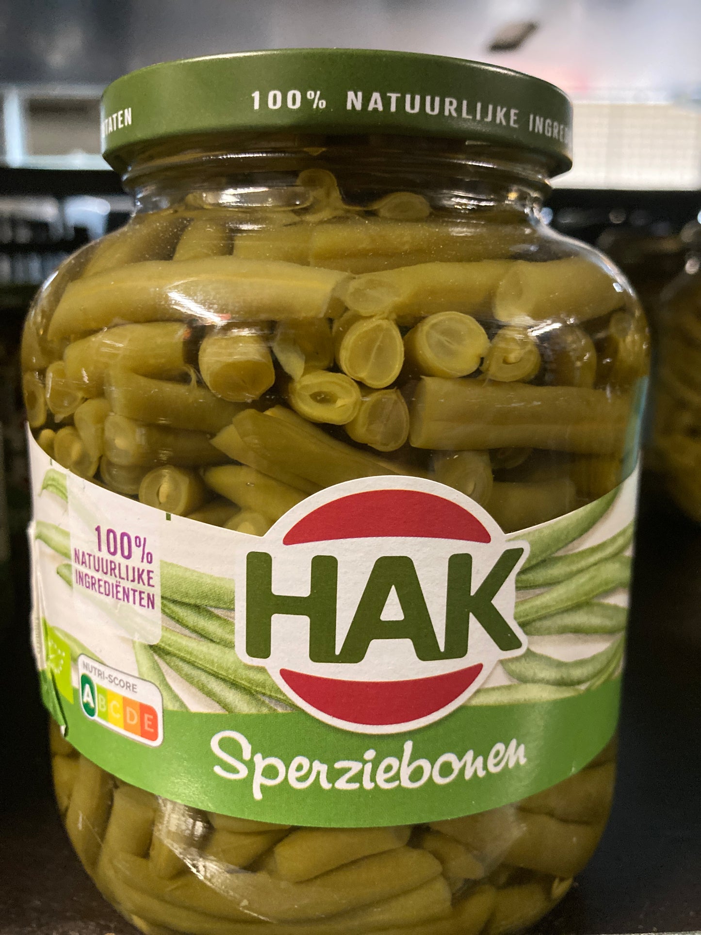 K36P05 sperziebonen 675g