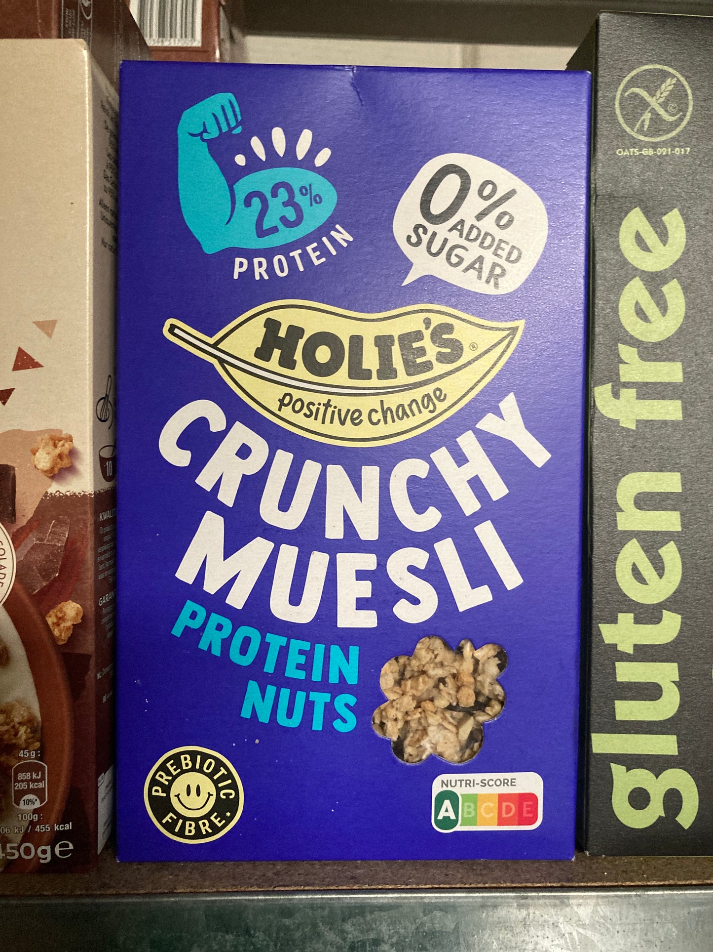 K18P02 Holie’s muesli noten & extra eiwit