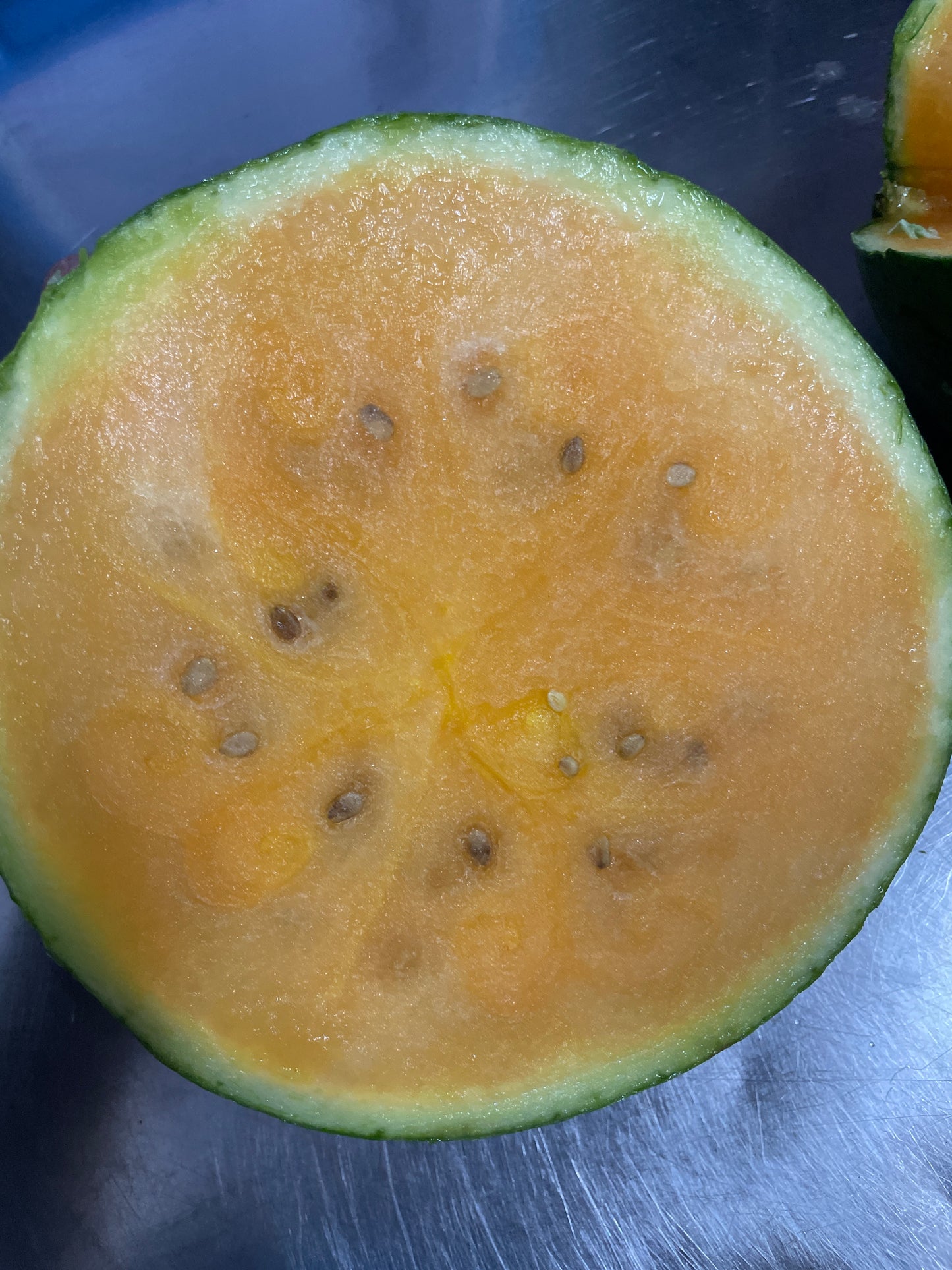 Watermeloen , oranje en zoet, ca. 3,5 kg