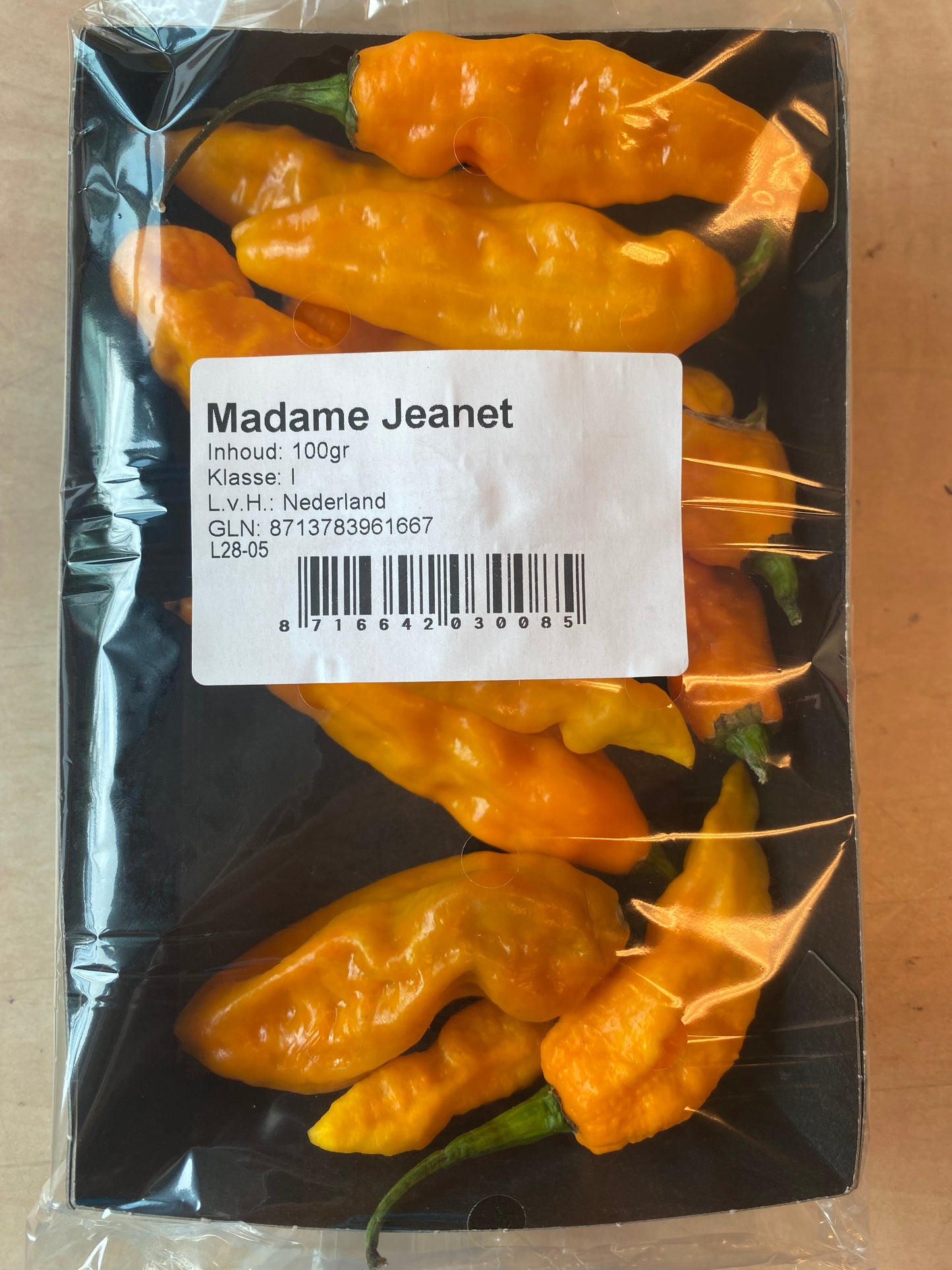 Pepers, Madame Jeannette
