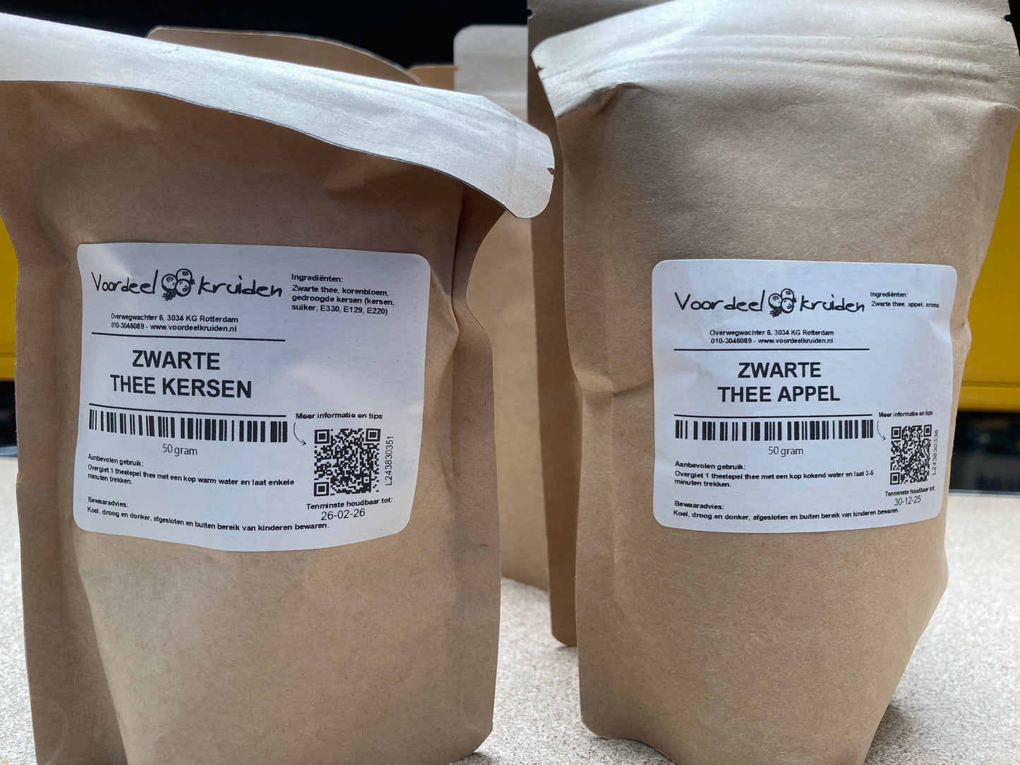 K46P04 zwarte thee 50g (per 4)