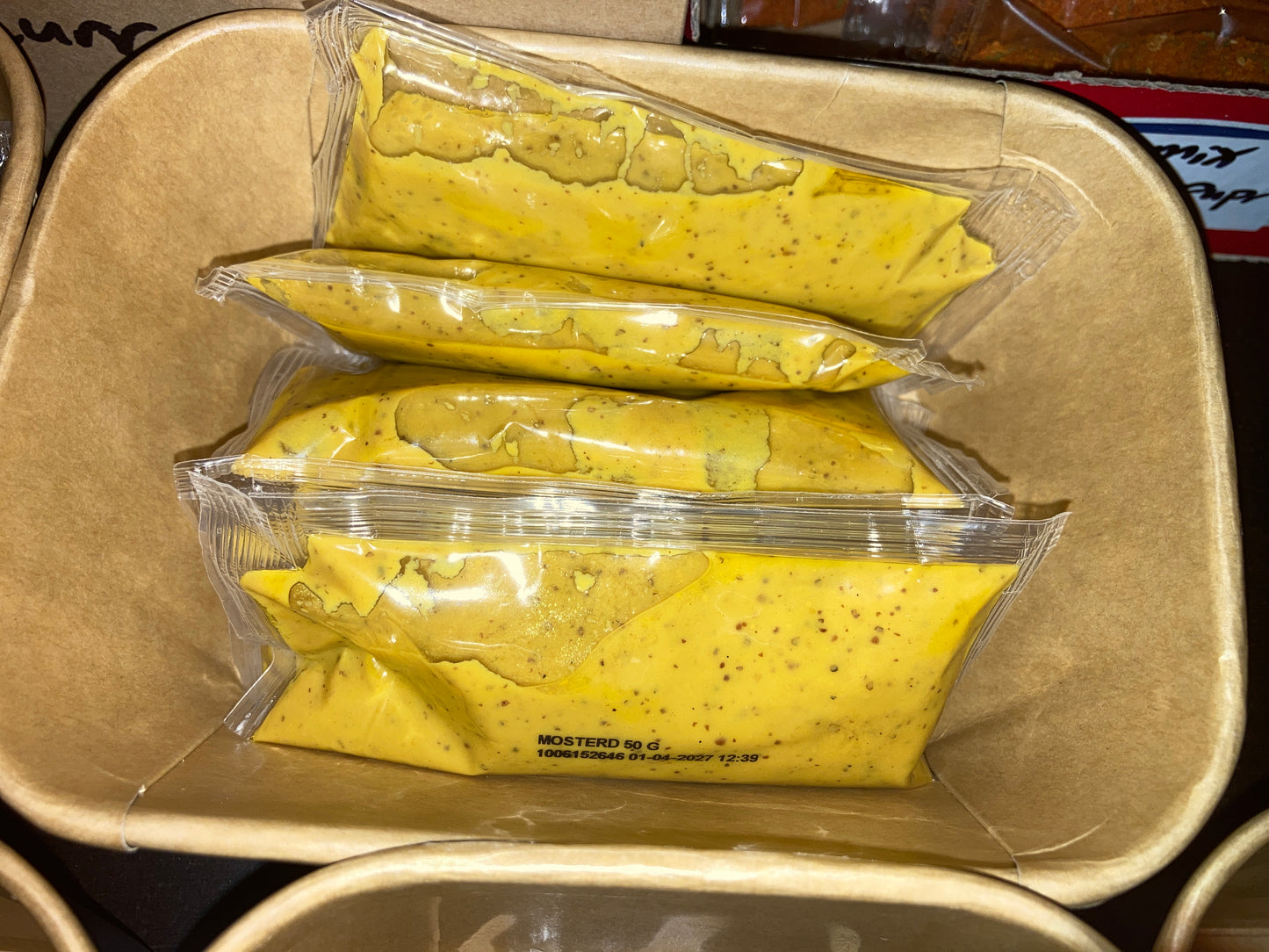 K45P03 mosterd dressing 50g (3 zakjes)