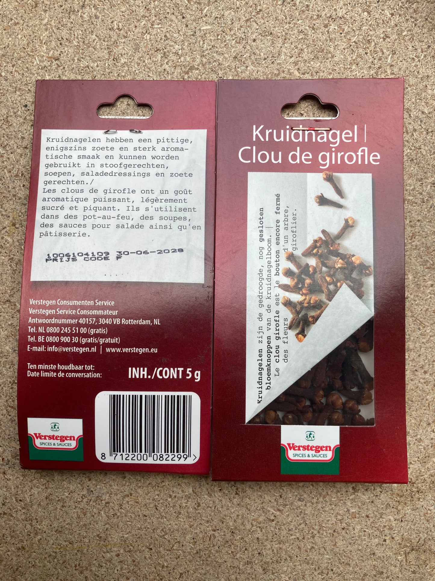 K32P02 kruidnagel 5g