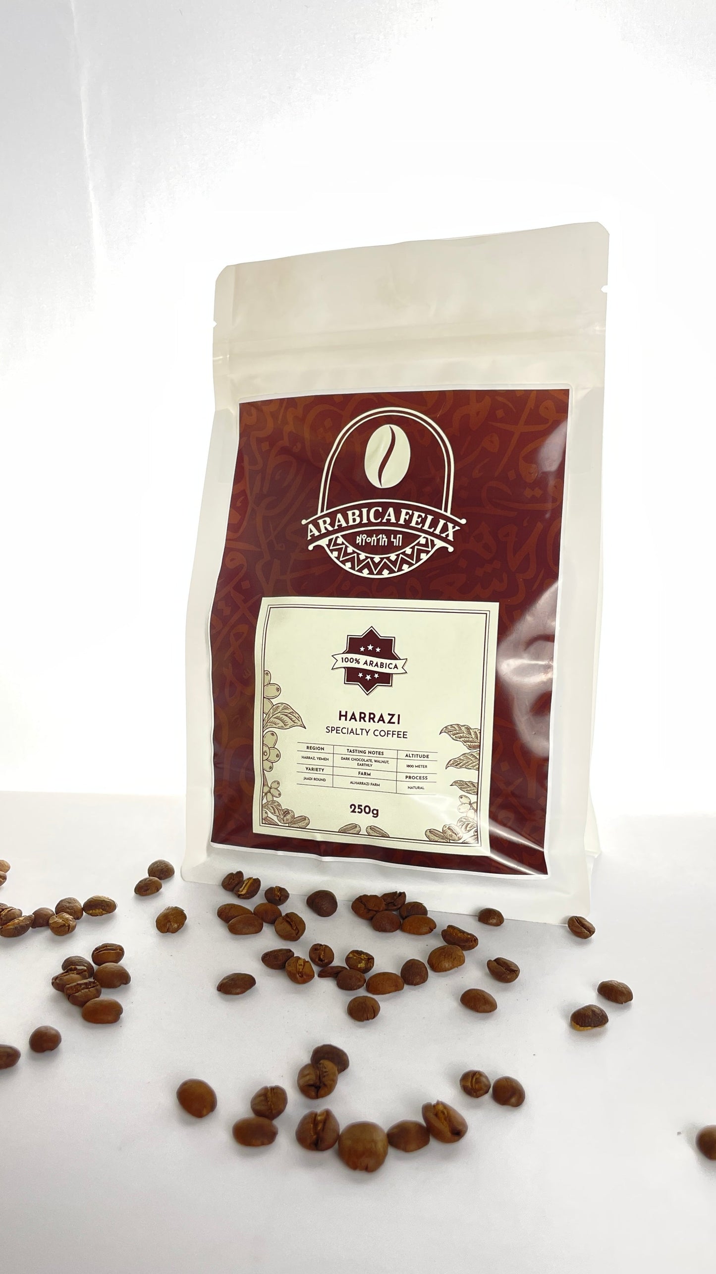 Coffee beans / specialty coffee / 250g / Beans from Yemen / dark roast