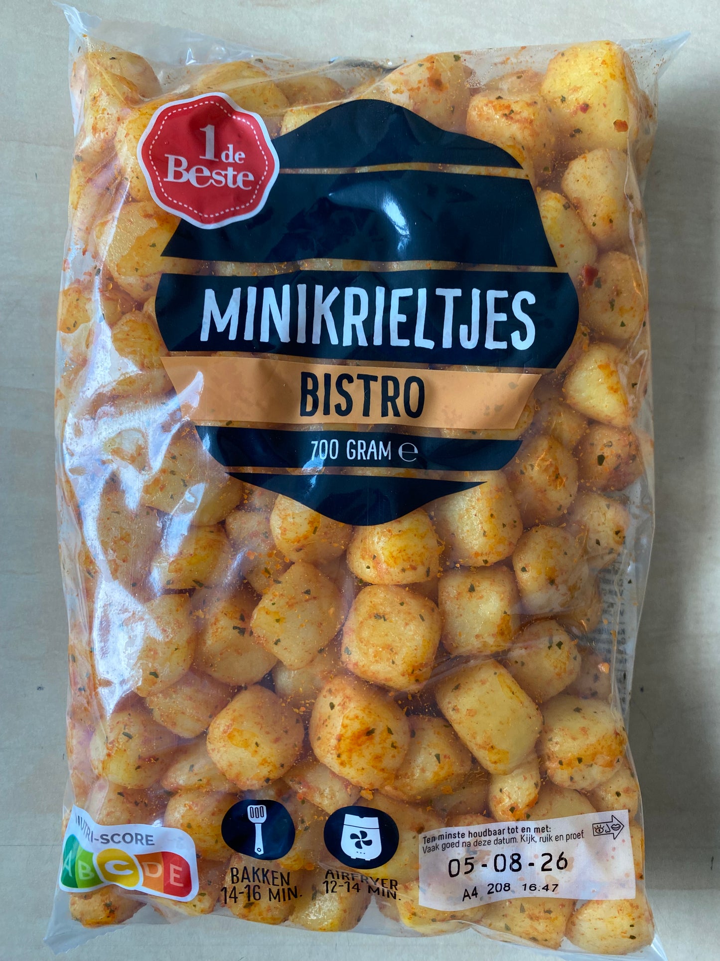 Aardappels, Mini Krieltjes, gekruid, voorgekookt, per 3x ca. 700g (totaal ca. 2,1kg)