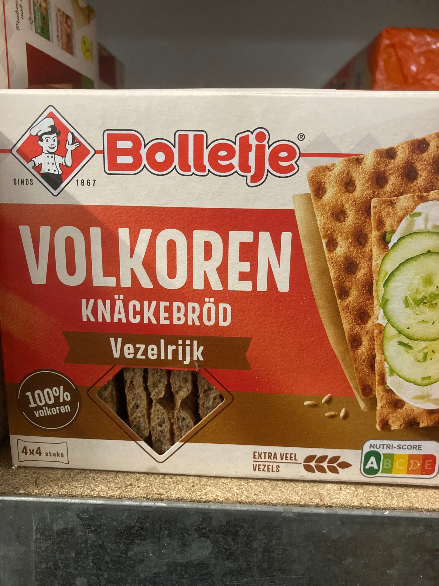 K21P04 volkoren knäckebröd