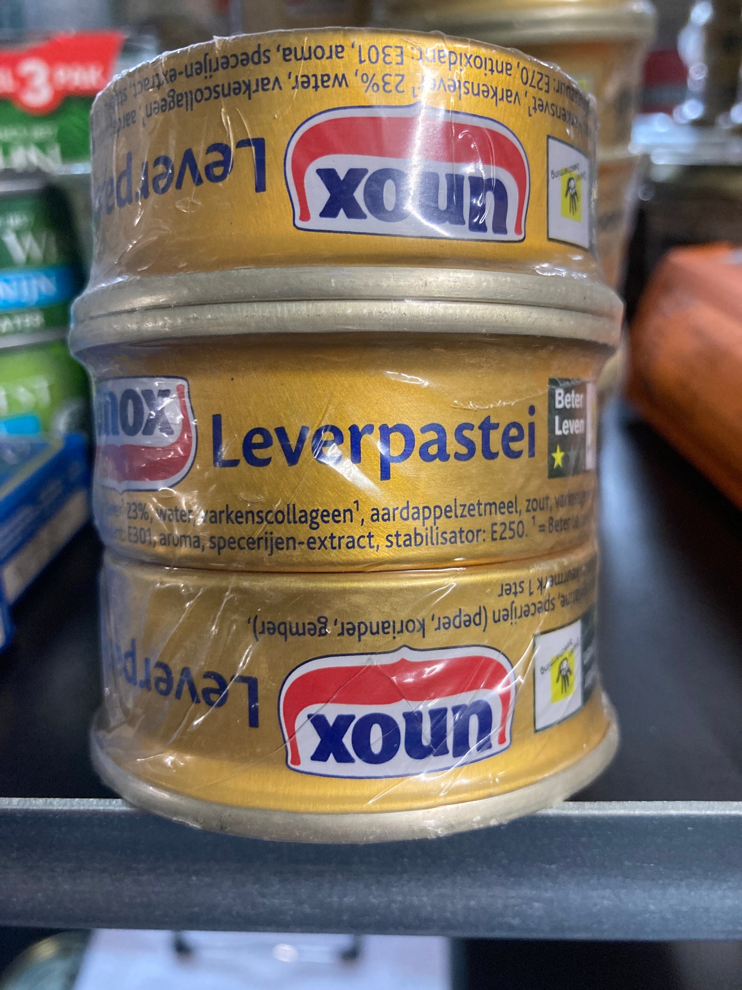 K39P02 leverpastei unox 3-pack