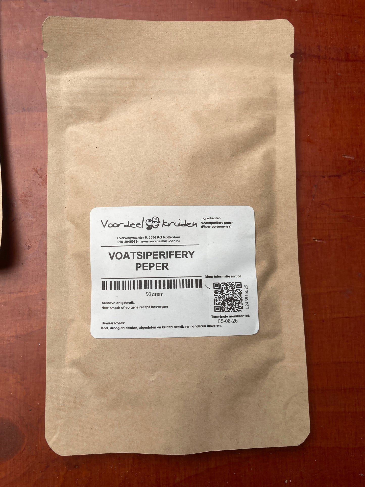 K44P02 voatsiperifery peper (per 100g)