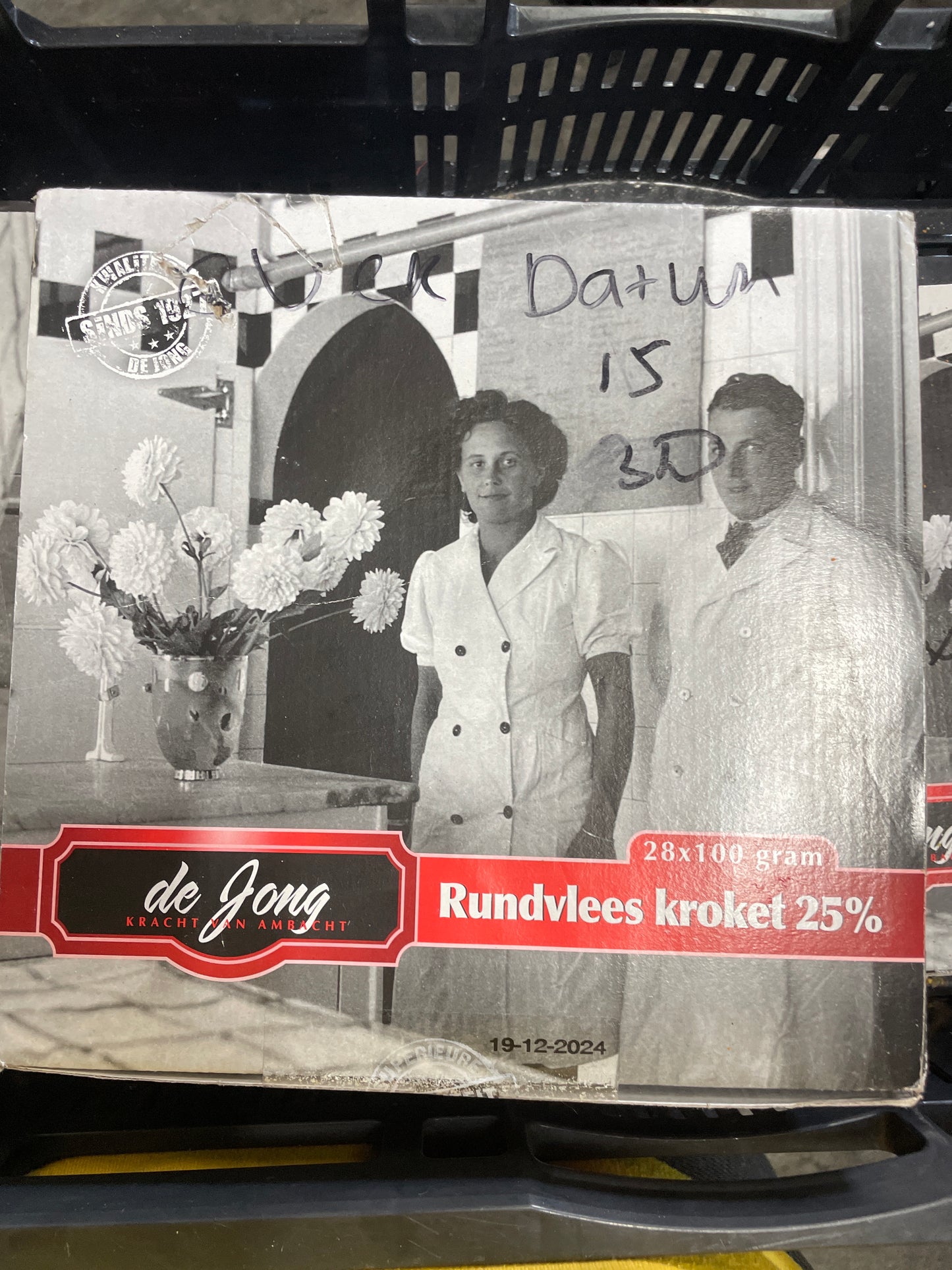 Kroketten 25% rundvlees 28x100g