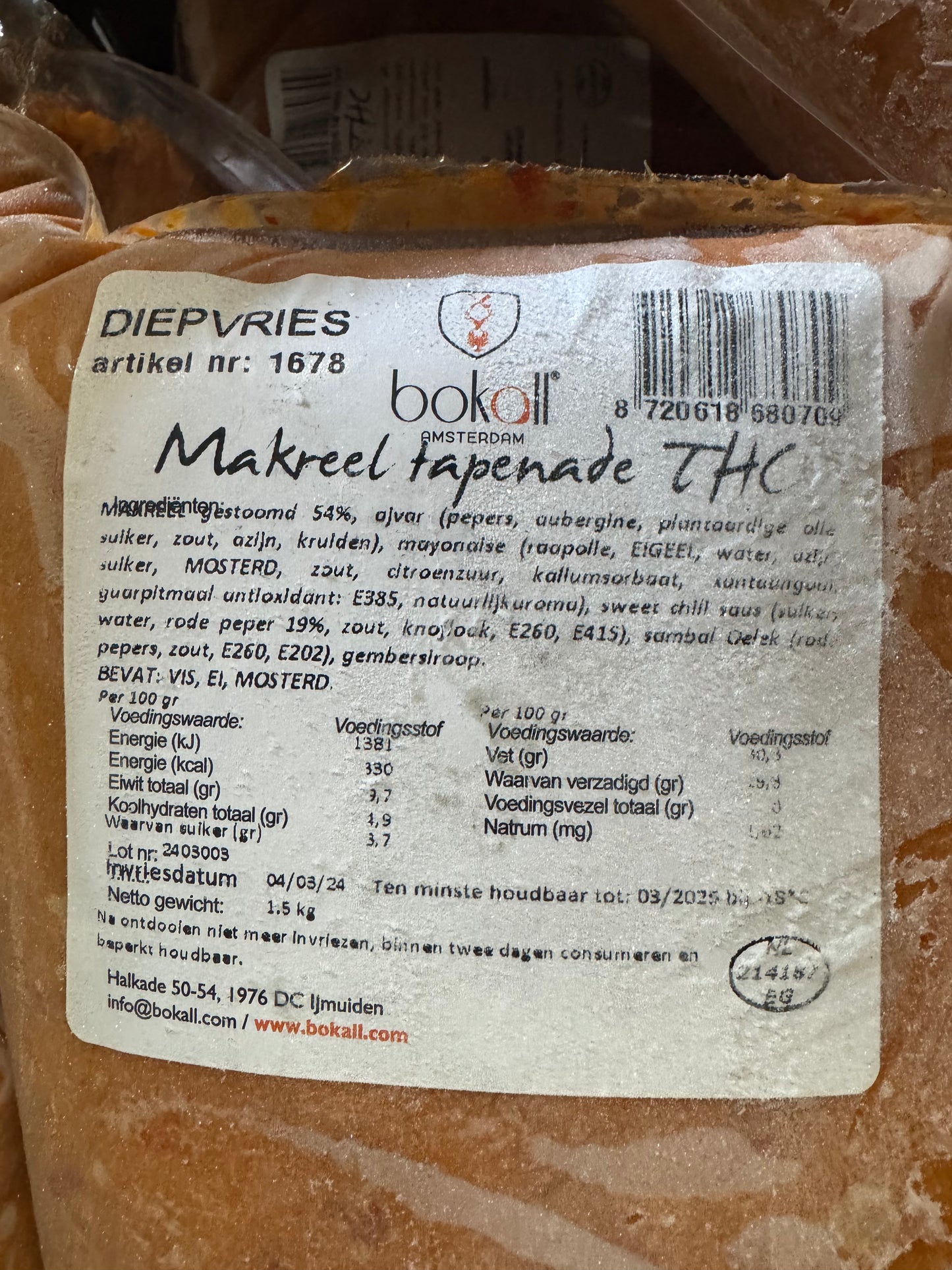 makreeltapenade spuitzak 1,5kg