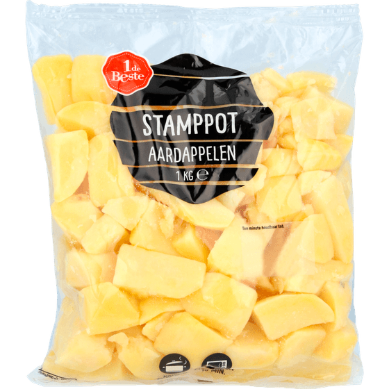 Aardappels, Stamppot, Voorgekookt, per 3x ca. 1kg (totaal ca. 3kg)