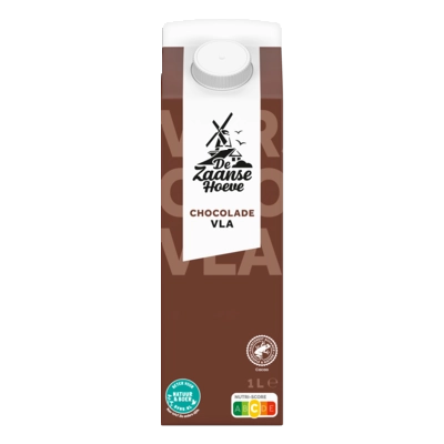 Chocolade vla 2 x 1L