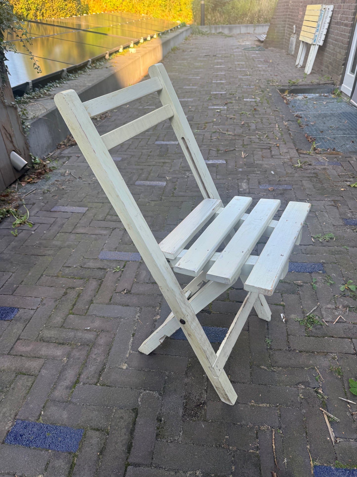 bistro klapstoel gebruikt