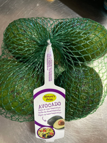Avocado 4 stuks per netje, ca. 1kg