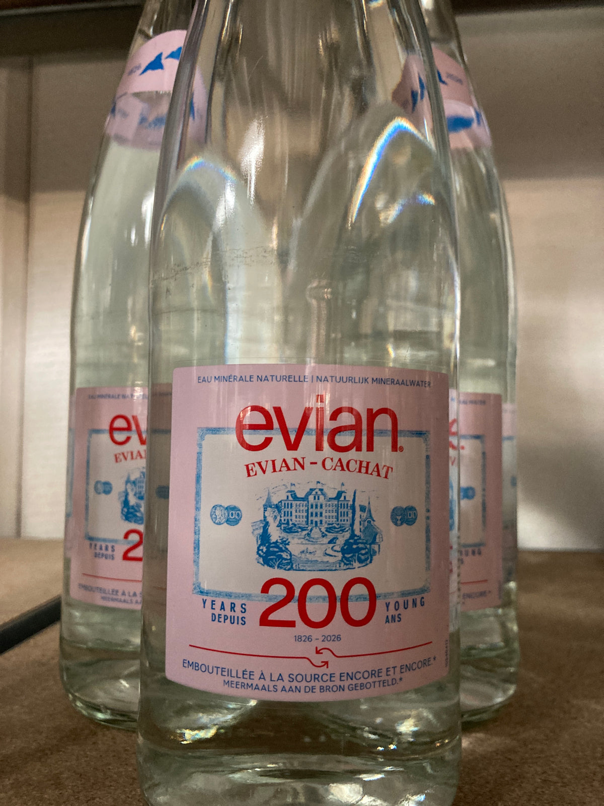 K12P02 evian water 1L