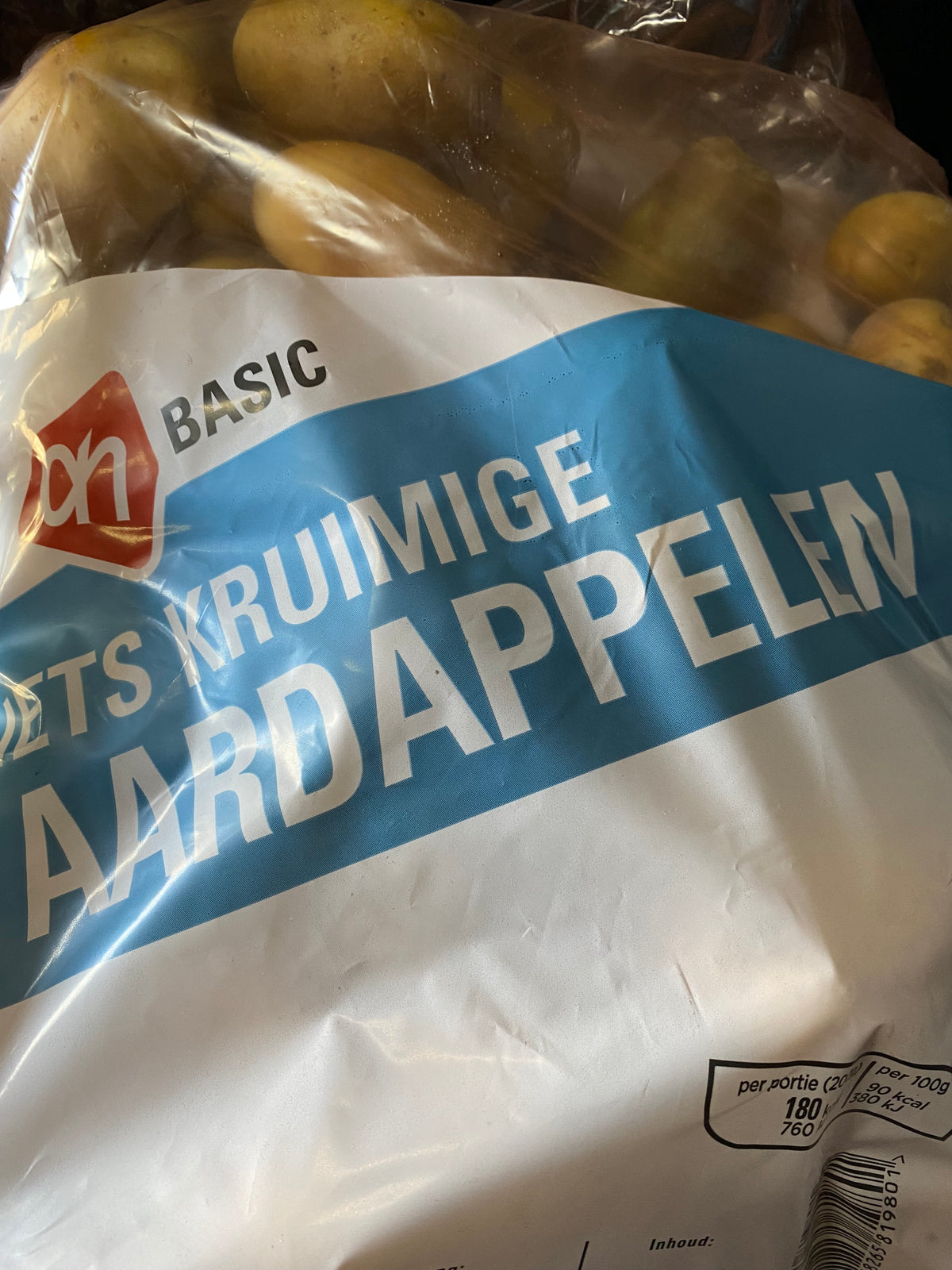 Aardappels, Kruimig, ca. 3kg per verpakking
