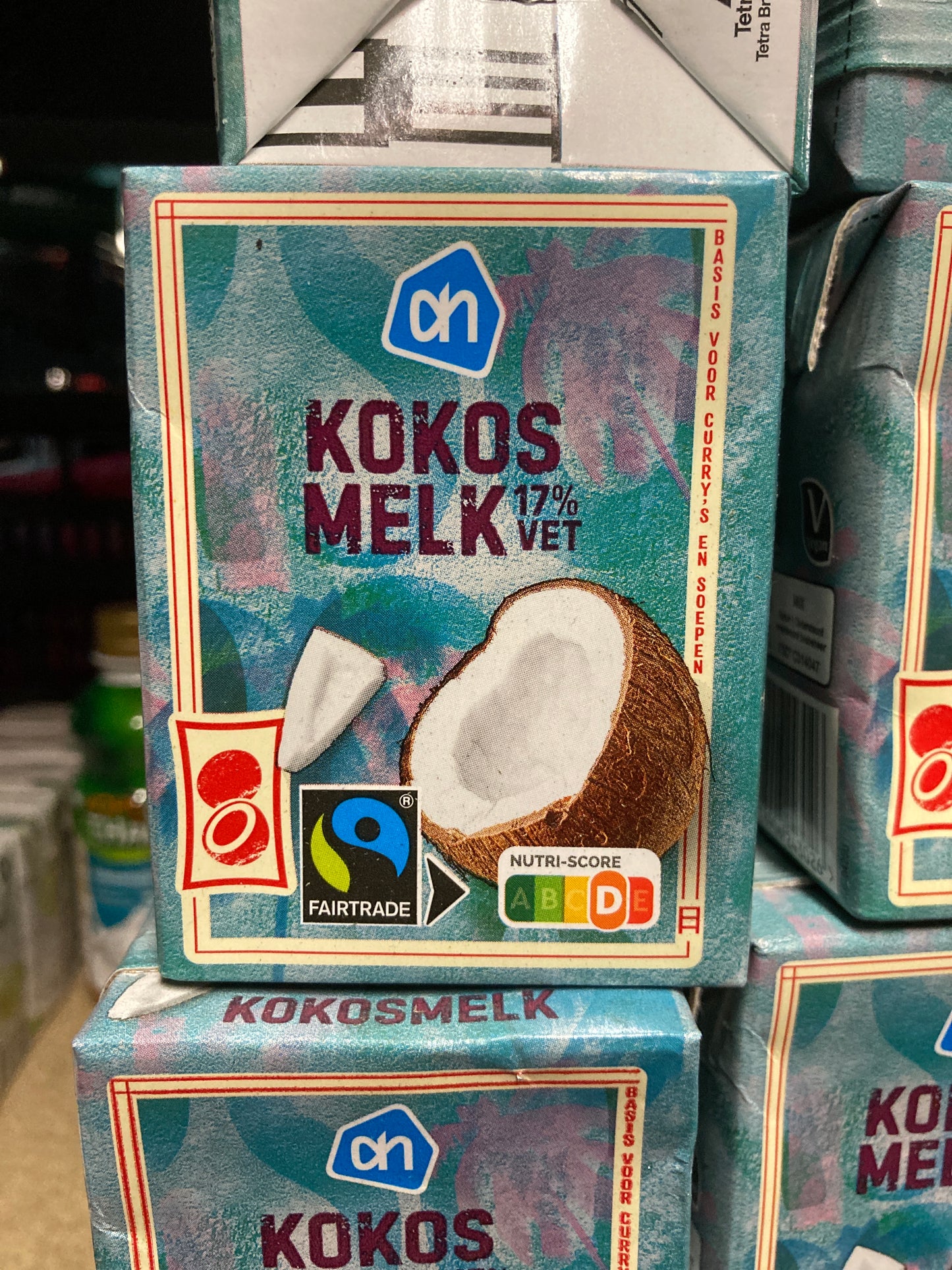 K34P04 kokosmelk huismerk 200ml