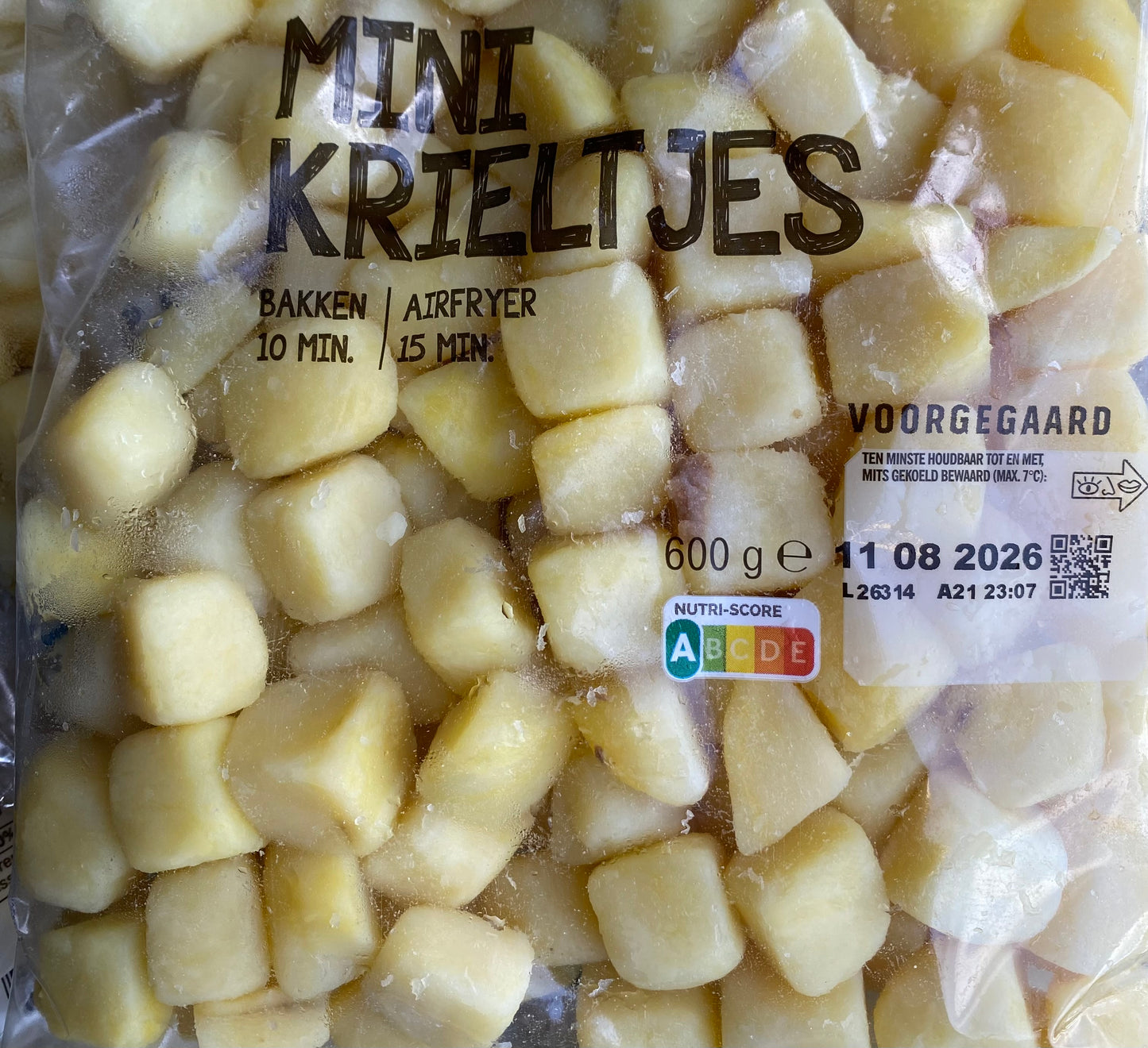 Aardappels, Krieltjes, Mini, Voorgekookt, per 3x ca. 600g (totaal ca. 1,8kg)