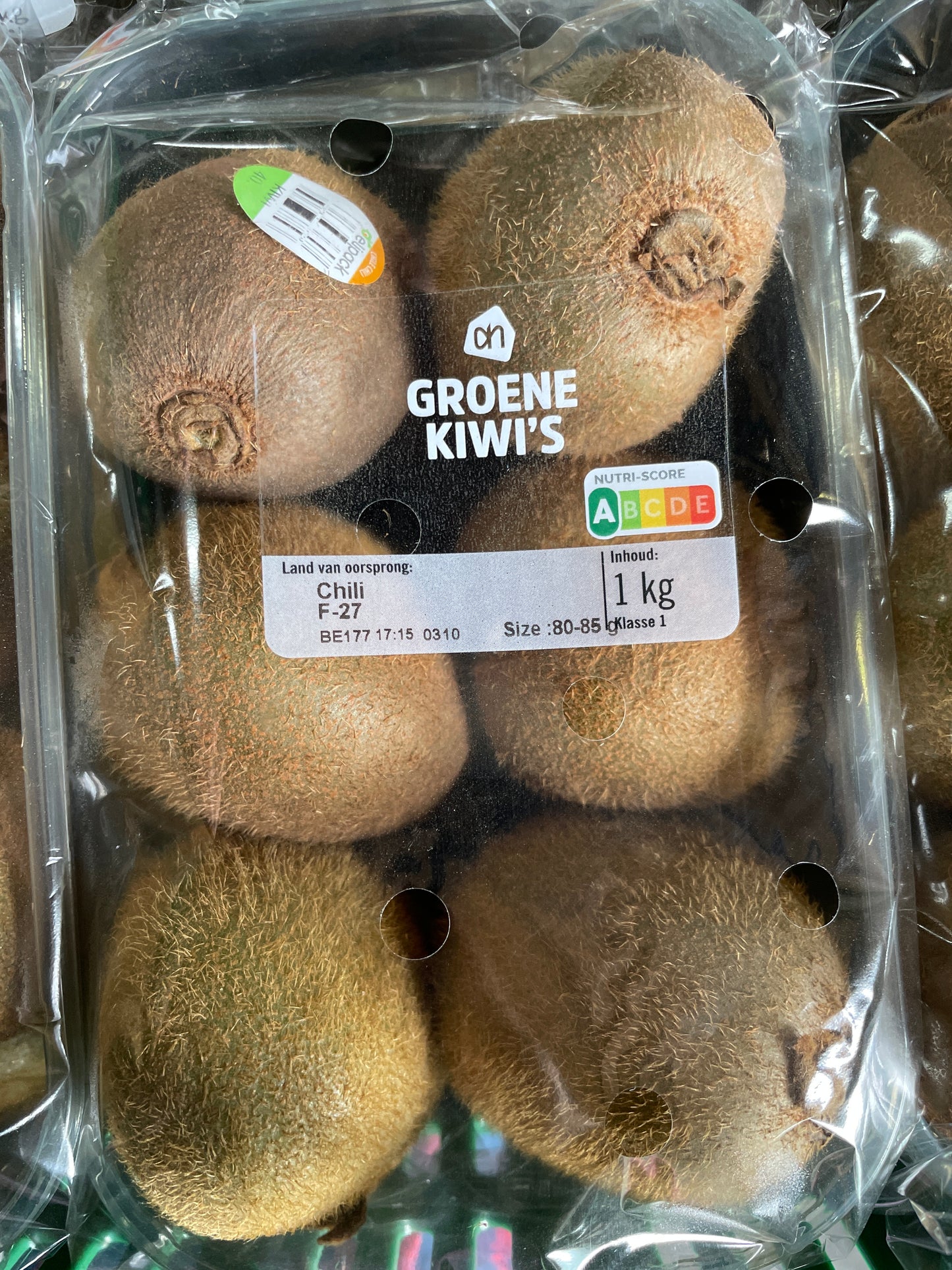 Kiwis / groen/ 1kg per bakje