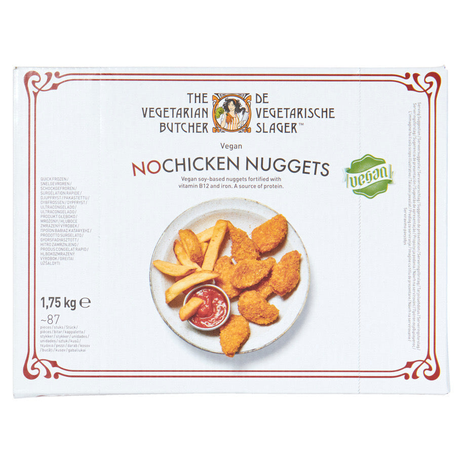 Nochicken nuggets vegan, ca. 1,75kg, diepvries