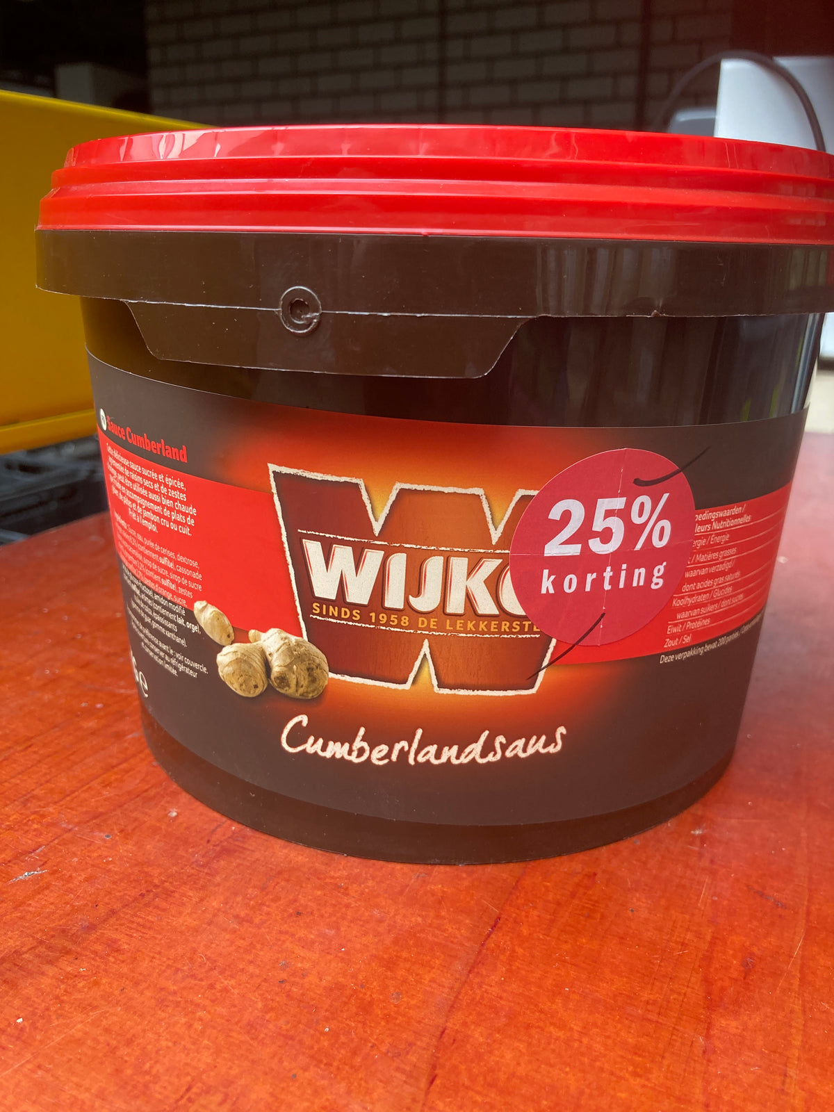K29P02 Cumberland saus 3kg