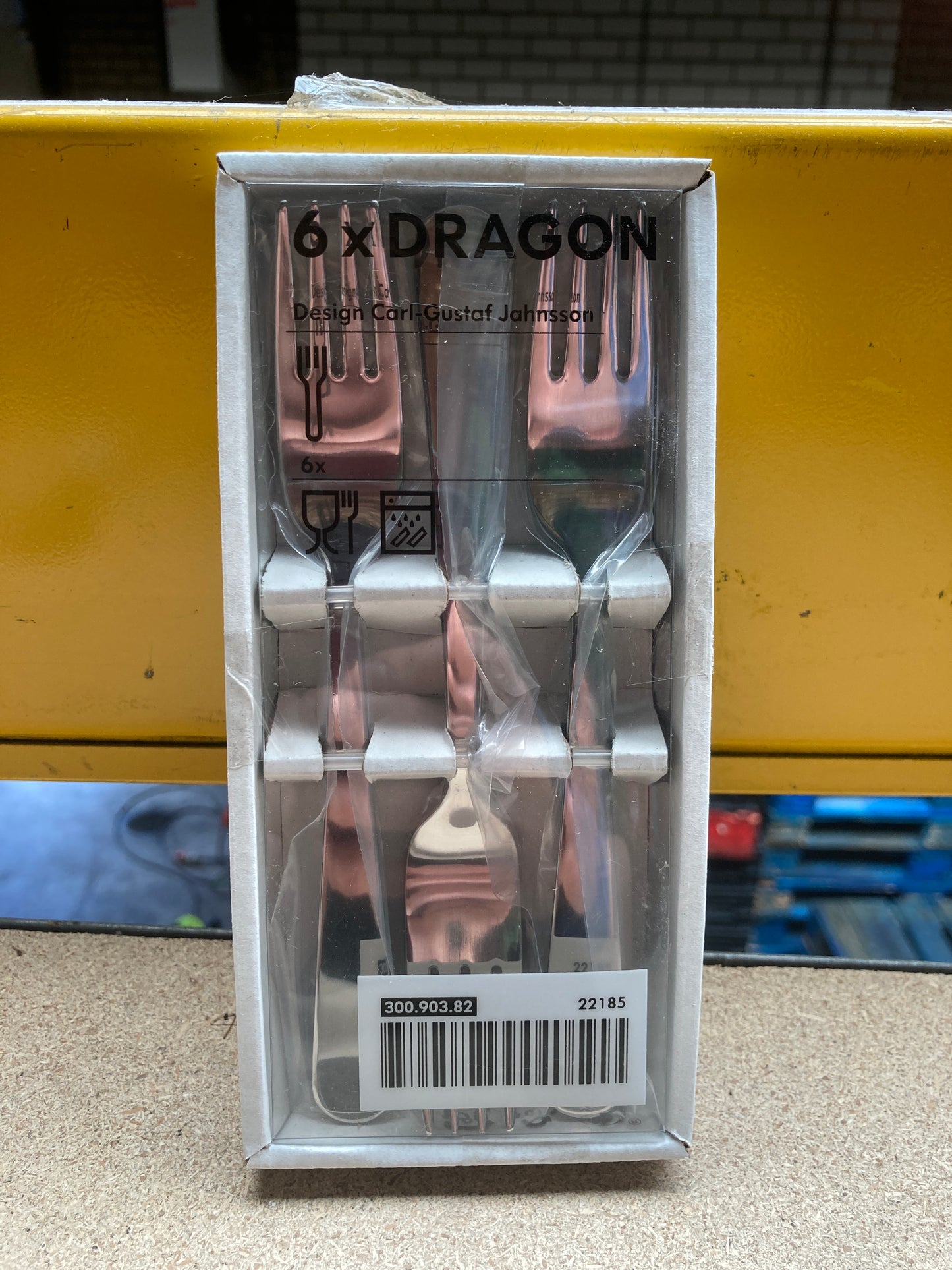 K42P02 dessertvorken 6st