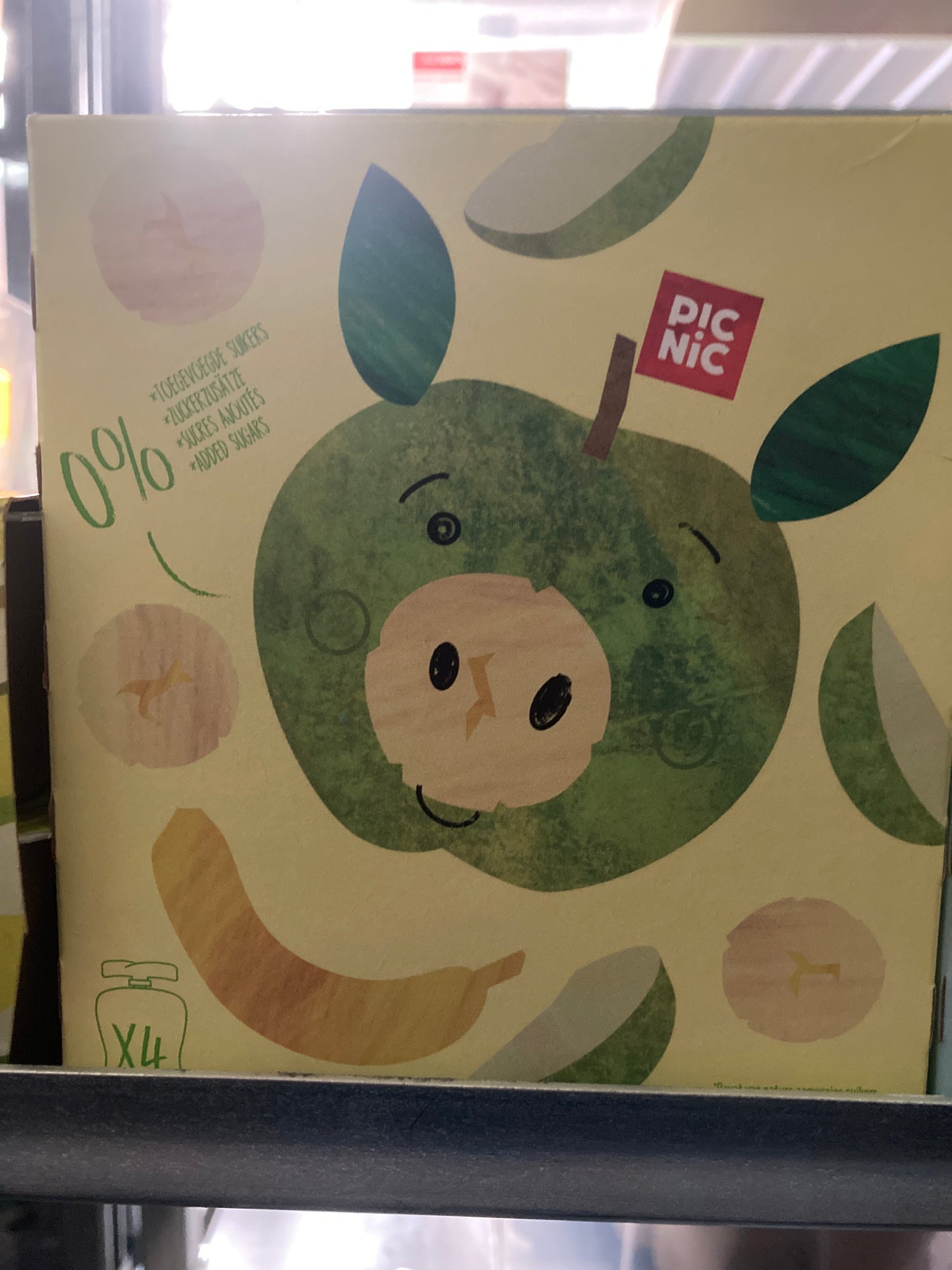K45P03 knijpfruit appel-banaan (per doosje)