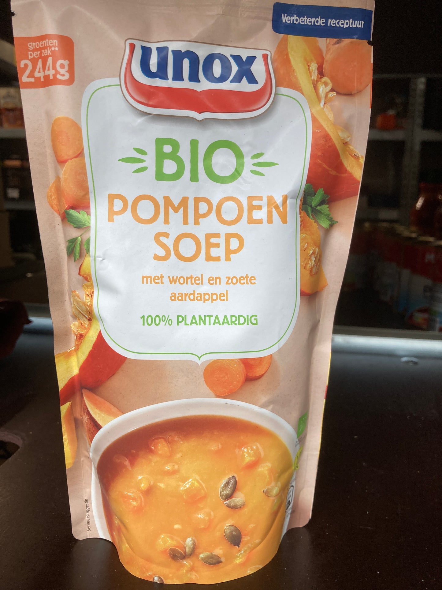 K51P04 bio pompoensoep