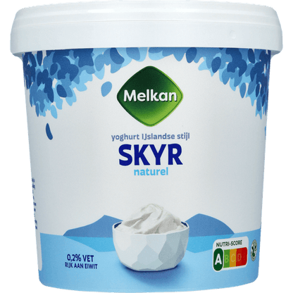 Yoghurt, Skyr, Natural, ca. 1kg per verpakking