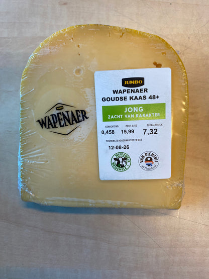 Kaas, Jong, 48+, ca. 400g per verpakking