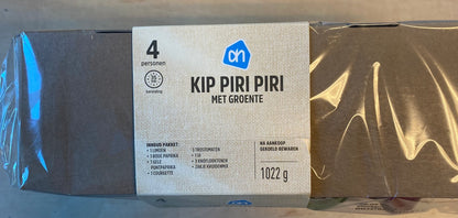 Verspakket, Kip Piri Piri, ca. 1022g per verpakking